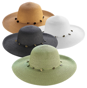 Calypso Womens Braided - Straw Sun Hats